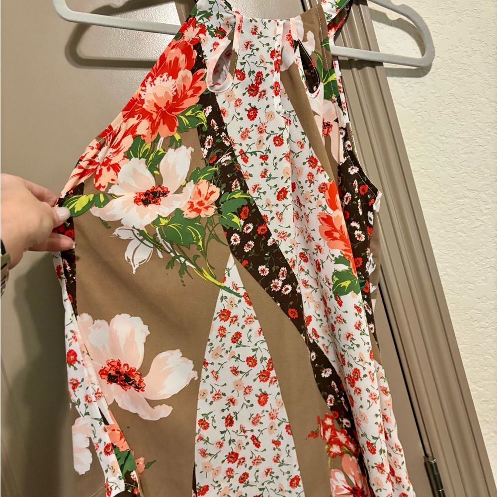 NY&Co Floral Halter Blouse
